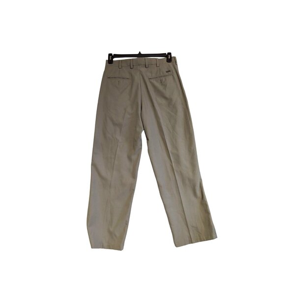 Izod XFG Mens Khaki Pleated Dress Pants 30x29 For Xtreme Function Golf - Picture 5 of 5
